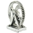 thumbnail image 5 of Adam & Friends Home Decor Calera Gear Sculpture | 1-Piece | Antique Brass, 5 of 6