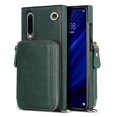 thumbnail image 1 of Funda tipo cartera para Huawei P30 con tarjetero y correa para el hombro para mujer, 1 of 5