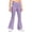 Purple, variant on Zecgelong Girls Lined Solid Color Leggings Jogger Pants For Toddler And Big Kids Soft Casual Winter Warm Trousers Girls Leggings Size Green 5-6 Years