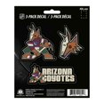 thumbnail image 1 of FANMATS 60998 Arizona Coyotes Juego de pegatinas de 3 piezas, 1 of 1