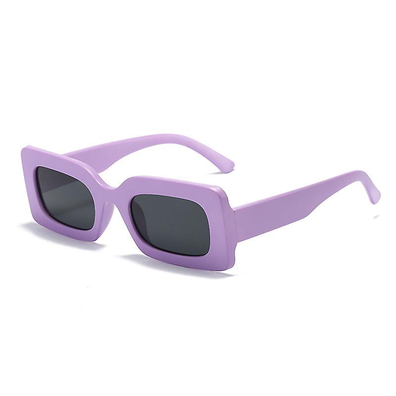 Women s Sunglasses 2023 Fashion Vintage Rectangle Frame Purple Pink Square Glasses Girls Sun Glasses Ladies Eyewear Uv400 Walmart