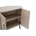 thumbnail image 5 of Manhattan Comfort Jodie Accent Cabinet made from Engineered Wood in Light Oak, 5 of 11