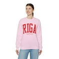 thumbnail image 7 of Riga Latvia Sweatshirt Gifts Crew Neck Shirt Long Sleeve Unisex, 7 of 7