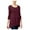 Purple - burgundy, variant on Hippie Rose Womens Tunic Pullover Blouse, Green, Juniors, Large