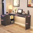 thumbnail image 1 of Mobile Study Office Desks Wooden Modern Monitor Student Office Desks Portable Keyboard Scrivania Con Cassetti Home Furnitures My Lux Decor Round, 1 of 25