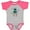 Heather and Hot Pink, variant on Inktastic Funny Robotics Team Robot Boys or Girls Baby Bodysuit