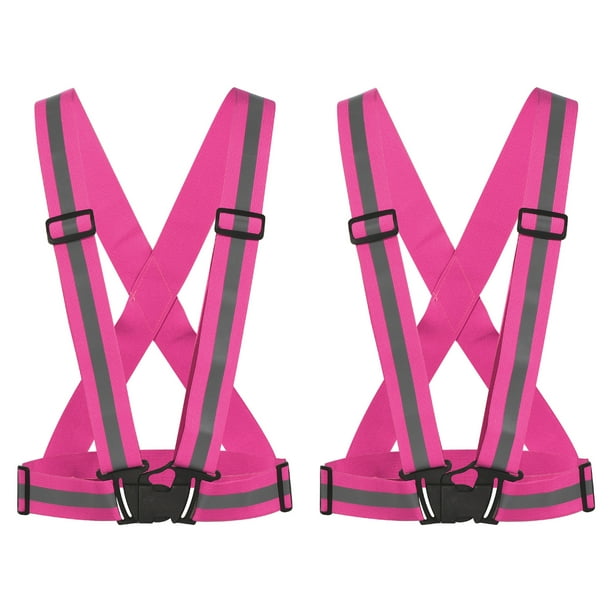 Pink on sale reflective vest