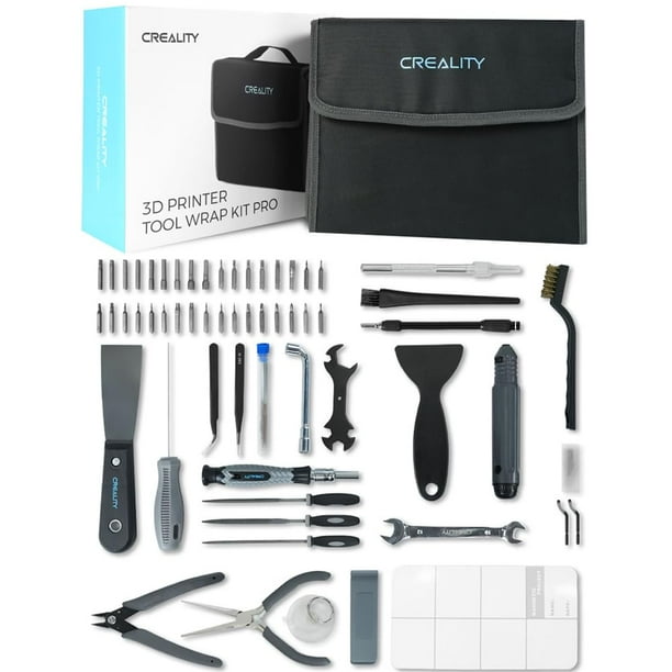 Kit de herramientas para impresoras 3D Creality 74 unidades en 1 para todas las impresoras FDM