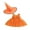 Orange, variant on Wassery Toddler Kids Girls Halloween Dress and Witch Hat Sleeveless Tulle Tutu Princess Dress 2Pcs Cosplay Party Outfits
