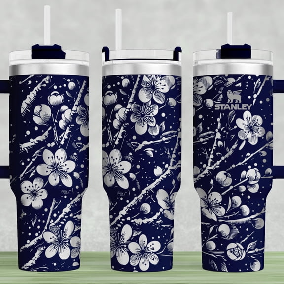 Cherry Blossom Tumbler for Stanley 40oz
