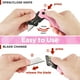 thumbnail image 5 of Navaja multiusos plegable WORKPRO rosa con 10 cuchillas y cinta rosa, 5 of 8