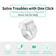 thumbnail image 4 of Control remoto inalámbrico Bluetooth para selfies Control remoto para selfies Anillo portátil Compatible con cámara y video Control remoto para cámara de teléfono móvil Control remoto para selfies, 4 of 7