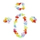 thumbnail image 5 of 6 Set Hawaiian Grass Skirt Flower Hula Lei Wristband Garland Fancy Dress Costume, 5 of 5