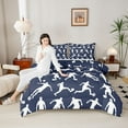 thumbnail image 4 of Castle Fairy Adults Soccer Print 2-Piece Twin Comforter Set (Reversible), 4 of 8