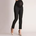 thumbnail image 4 of Aayomet Women’s Maternity Over The Belly Support Leggings,Black S, 4 of 4