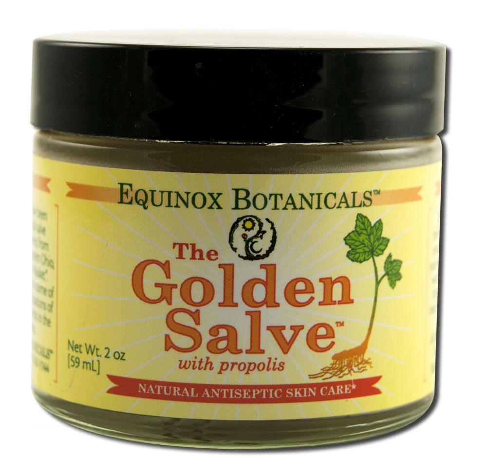 Equinox Botanicals Oils Skin Care, Golden Salve 2 oz