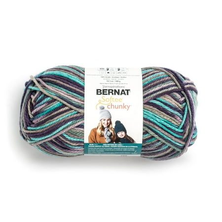 Bernat Chunky Yarn - Bernat Chunky Big Ball Yarn - Ombres-Shadow