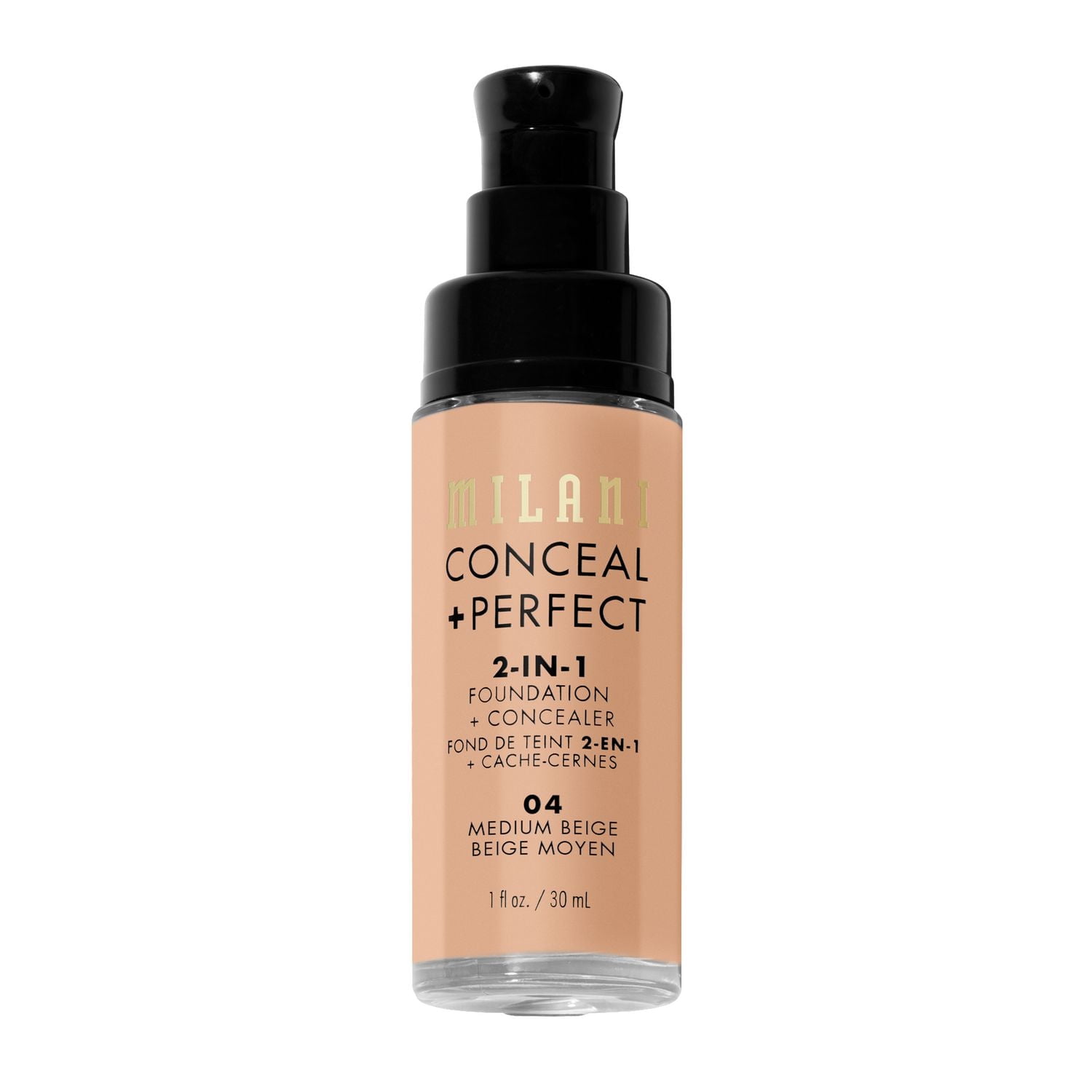 Milani Conceal + Perfect 2-in-1 Foundation + Concealer, Milani Conceal+Perfect 2-in-7