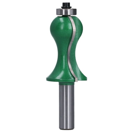 

2024 Big sale 12mm Shank Half Round Wood Router Bit Flute Line Woodworking Tool Milling Cutter