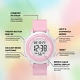 thumbnail image 4 of Reloj Digital para Niños CHARGEWORX con Apple Find My Resistente al Agua, 4 of 7
