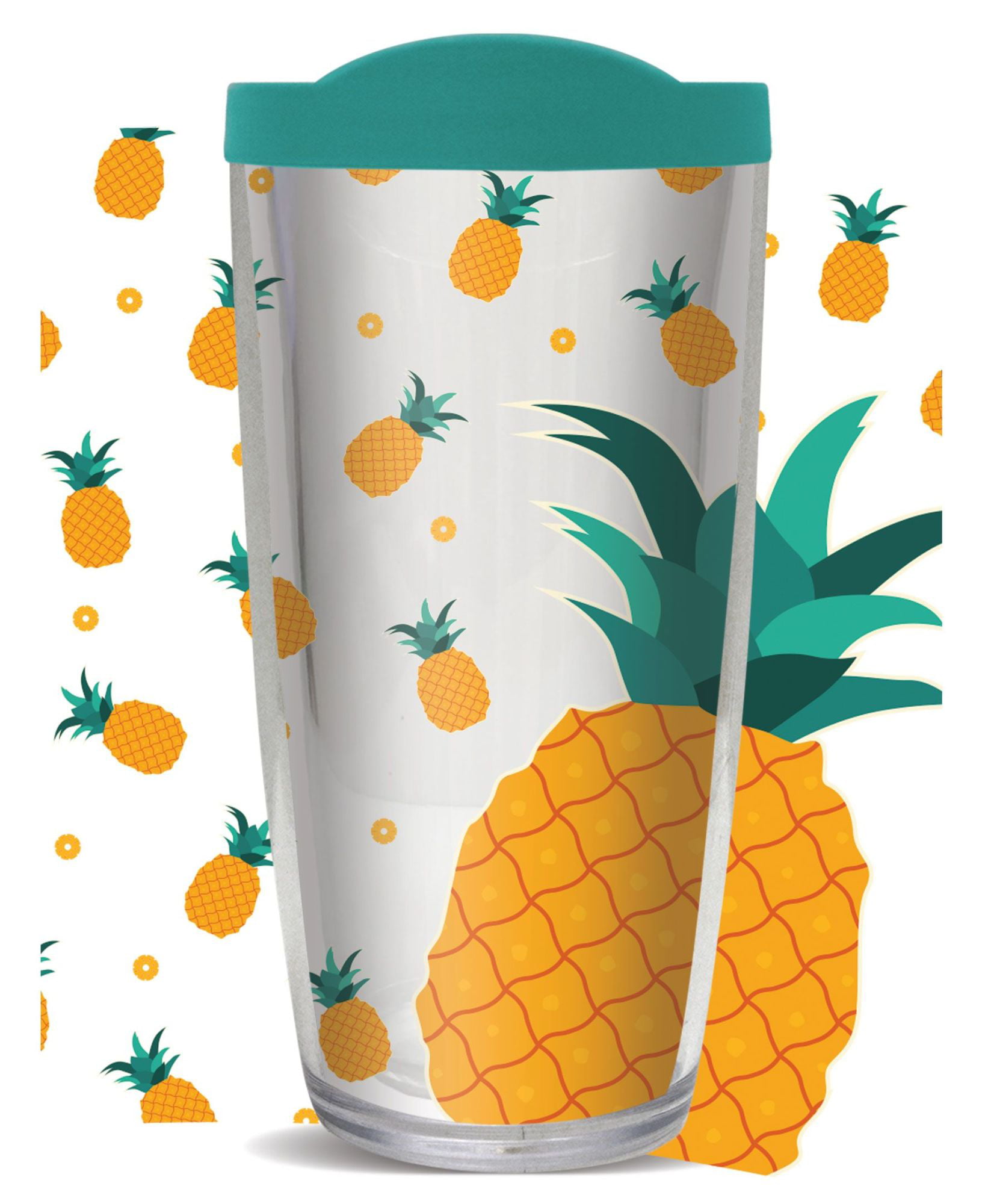 Hot Insulated Tumbler Holiday Gifts Cold Insulated Tumbler ED51-DM/AS21622 Pineapple Personalized Travel Tumbler