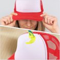 thumbnail image 4 of GOOHOCHY Gorras de béisbol con transferencia de calor, gorros de sublimación con diseño de malla de impresión en blanco, 5 uds., 4 of 6