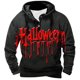 thumbnail image 1 of Sudaderas con capucha para hombre, moda, bolsillos, manga larga, estampado, sudaderas con capucha, blusa para hombre, blusa de poliéster, 1 of 4