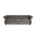 thumbnail image 2 of Spaco High-Quality Microfiber Sofa, Slate Color, Neutral Tone, 2-Pack, 84.5"L x 34.5"W, 2 of 10