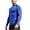 Blue, variant on Men's Compression Shirt Long Sleeve Athletic Workout T-Shirts Top Active Sport Baselayer Undershirt Gear Shirt Green