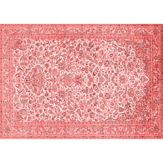 Ahgly Company Indoor Rectangle Persian Red Traditional Area Rugs, 2' x 3'