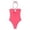 Hot Pink, variant on WMQPNNS Women's 1 Piece Swimsuit Cutout Sling Lace up Backless Bathing Suit High Cut Bikinis Swimwear for Summer Beach Vacation, Size L, Black