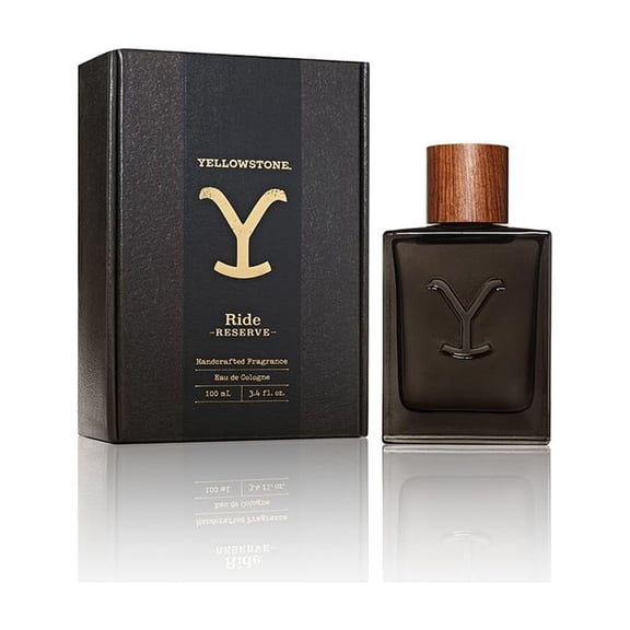Yellowstone 'Ride Reserve' Men's Fragrance Cologne, 3.4 fl oz - Smoked Vanilla, Amber & Wood Scent