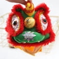 thumbnail image 3 of karymi Festive Lion Dance Winter Dog Clothes Outfit for Small Pets Warm Costume with Adorable Design Multiple Sizes S to XXL Holiday Season Apparel Accessory Mens Gifts, 3 of 3
