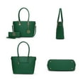 thumbnail image 5 of MKF Collection Vanessa Women's Tote Bag with Wristlet Wallet, Solid Vegan Leather Handbag Purse Set by Mia K, 5 of 7