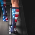 thumbnail image 6 of 3 Pairs Medical Sport Compression Socks - 15-20mmhg Graduated Knee-High Support for Men & Women, Ideal for Soccer, Running, and Nurses, 6 of 7