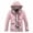 Light Pink, variant on Men Solid Color And Windproof Winter Outdoor Hooded Skiing Suit Warm And Breathable Jacket