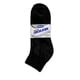 thumbnail image 3 of 3 pares de calcetines tobilleros circulatorios para diabéticos, de apoyo para la salud, para hombre, holgados, negros, tallas 10-13, 3 of 7