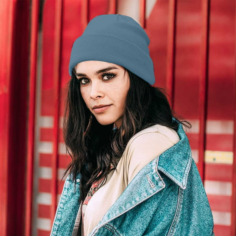 Generic Women'S Cabled Knit Slouch Hat Women'S Crochet Knit Beanie