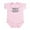 Petal Pink, variant on CafePress - There's No Crying Mountain Biking Infant Bodysuit - Baby Light Bodysuit, Size Newborn - 24 Months