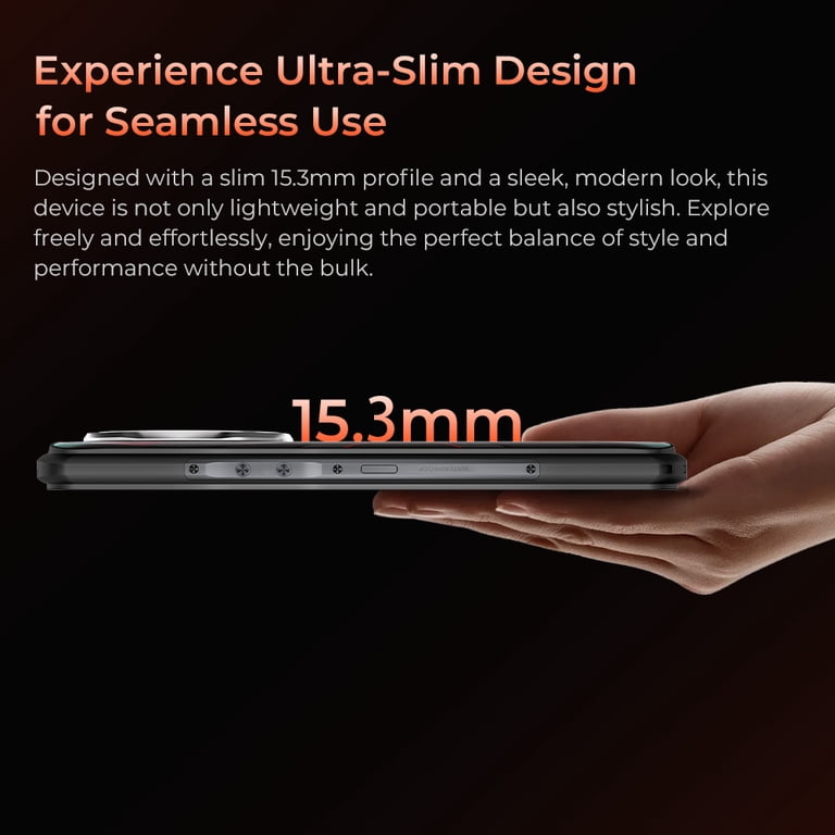 Oukitel WP55 Pro 5G Rugged Smartphone, Android 15, 6.6'' FHD+