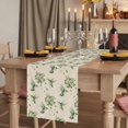 thumbnail image 2 of Table Runners 72 Inches Long Dress Scarves, Summer Botanical Farmhouse Kitchen/Dining Table Runner, Coffee Tablerunners, Green Spring Floral Birds Rustic 14x72 Inch, 2 of 9
