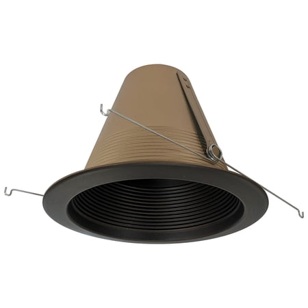 Nora Lighting NTM-726BZ 6 Baffle Recessed Trim - Bronze