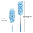 thumbnail image 2 of Uxcell Microfiber Duster 13.8 to 32.7 Inch Extendable Dusting Brush Blue, 2 of 5