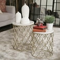 thumbnail image 3 of Urban Trend Collection 53506 Vase Rond en Céramique avec Col Court et Petite Ouverture, Finition Peignée - Blanc, 3 of 3