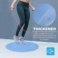 thumbnail image 3 of STRANDCHIC Jump Rope Silent Mat: Tpe Sky-Blue Round Training Workout Pad For Home Use 1Set, 3 of 6