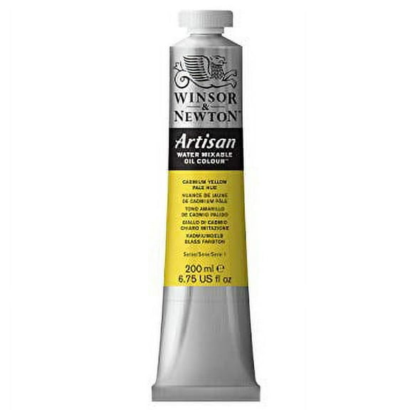 Winsor & Newton Artisan Water Mixable Oil Colours, 200ml Tube, Cadmium Yellow Pale Hue