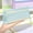 Blue, variant on Dual-Layer Standing Triangular Honeycomb Mesh Pencil Pouch Full Transparent Quick View Color Block Matching Zipper Large Capacity Washable Breathable Organizer for Office