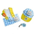 thumbnail image 2 of Dog Harness with Hat Set, Adjustable Safety Buckle and Leash Attachment (Sky Blue,XS), 2 of 7