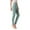 Green, variant on Gyujnb High Waist Fleece Lined Leggings for Women, Soft Winter Tights with Full Length Stretchy Comfort Fit, Everyday Casual Wear,Size:L