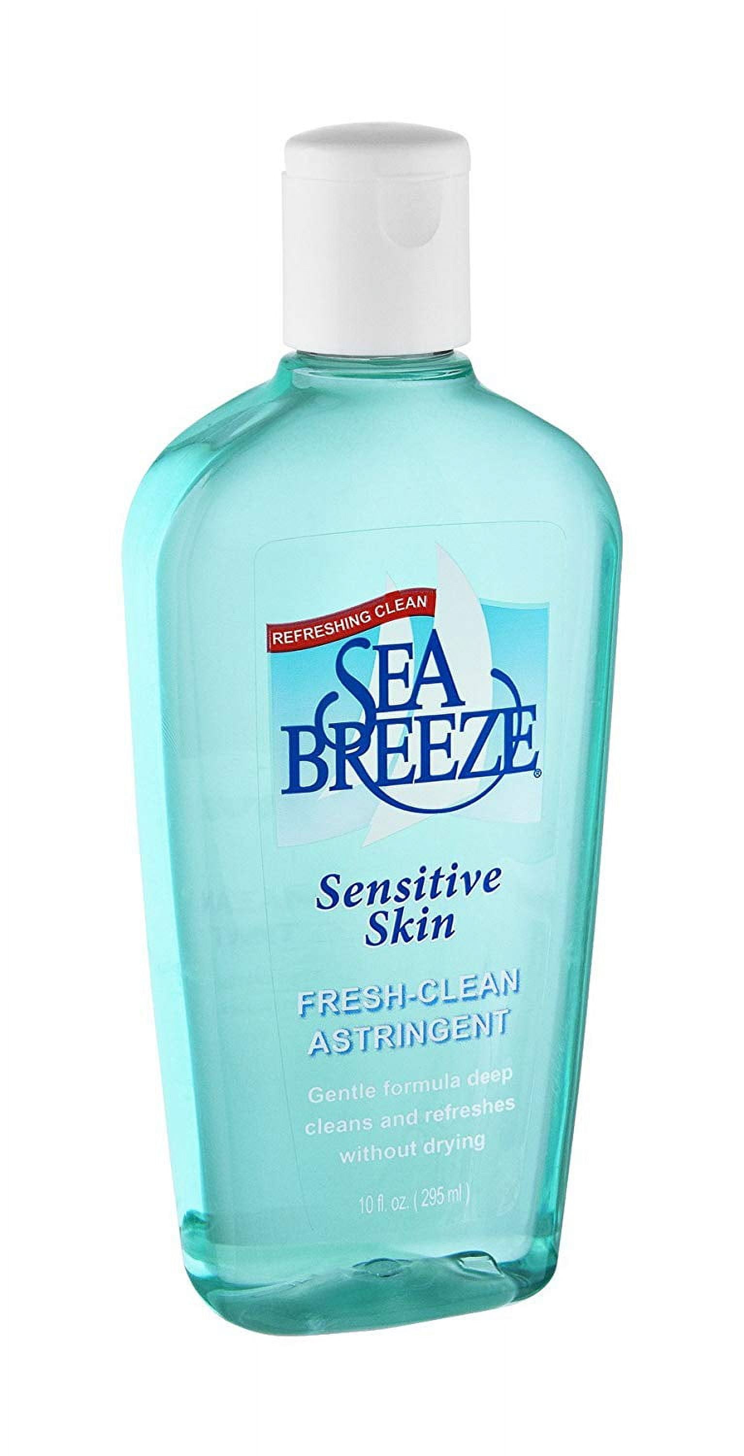Sea Breeze Facial Astringent Sensitive Formula Fresh Clean 10 oz